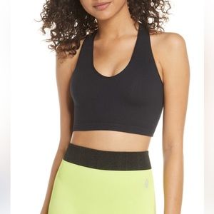 NWT - FREE PEOPLE Free Throw Crop Tank in Gray